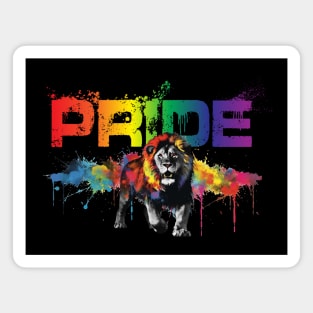 PRIDE - lion Magnet